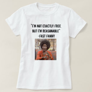 T-shirt "Je ne suis pas exactement libre, mais je suis