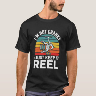 T-shirt Je ne suis pas grincheux, je garde juste ça authen