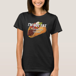 T-shirt Je ne suis pas gros Je suis enceinte avec l'amour