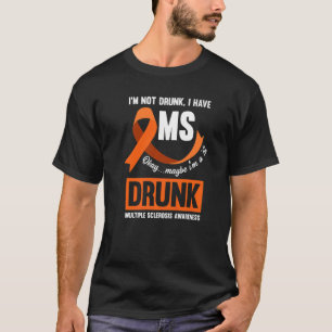 T-shirt Je ne suis pas ivre J'ai Ms Fighter Multiple Scelr