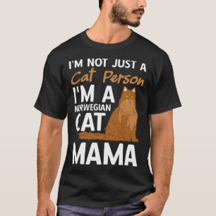 T-shirt Je ne suis pas juste une personne chat, je suis un