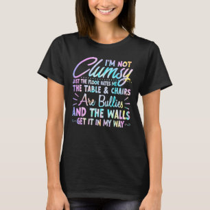 T-shirt Je ne suis pas maladroite à dire des hommes sarcas
