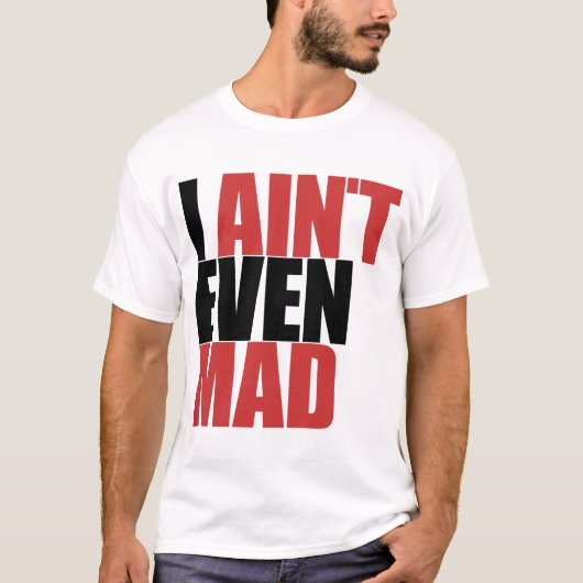T-SHIRT JE NE SUIS PAS MÊME FOU (Devant)