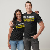 T-shirt Je ne suis pas météorologue mais vous devriez vous (Unisexe)