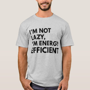 T-SHIRT JE NE SUIS PAS PARISSEUX JE SUIS ÉCONOME EN ÉNERGI