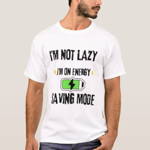 T-SHIRT JE NE SUIS PAS PARISSEUX, JE SUIS EN MODE ÉCONOMIE