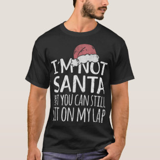 T-shirt Je ne suis pas Père Noël, mais vous pouvez toujour