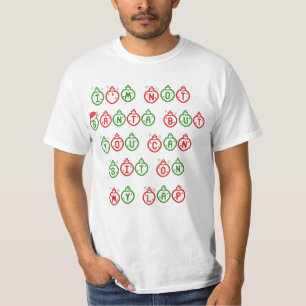 T-shirt Je ne suis pas Père Noël mais vous pouvez vous