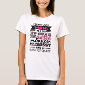T-shirt Je ne suis pas que maman, je suis Sassy, Dash of C (Devant)