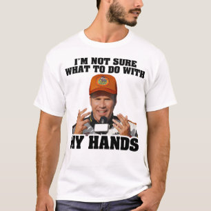 T-shirt Je ne suis pas sûr de ce qu'il faut faire avec mes