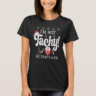 T-shirt Je ne suis pas tachy ok c'est un mensonge infirmiè
