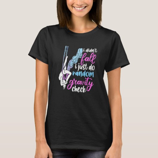 T-shirt Je ne suis pas tombé Je fais juste Random Gravity (Devant)