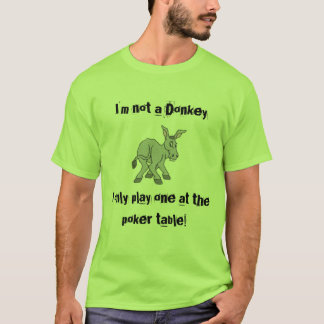 T-shirt Je ne suis pas un âne !