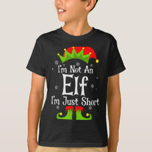 T-shirt Je ne suis pas un elfe je suis juste petit Funny N