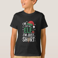 Je ne suis pas un elfe juste petit Noël Xmas drôle
