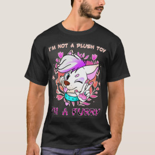 T-shirt Je ne suis pas un jouet peluche Je suis un I Furri