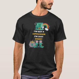 T-shirt Je Ne Suis Pas Un Leprecahun Je Suis Juste Un Cour