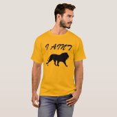 T-SHIRT JE NE SUIS PAS UN LION (Devant entier)