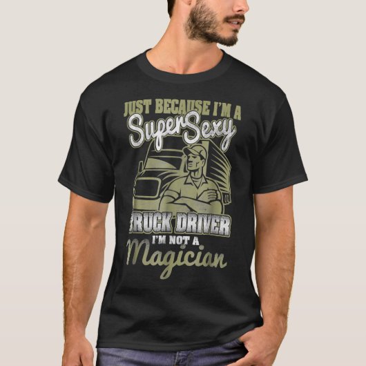 T-shirt Je Ne Suis Pas Un Magicien. (Devant)