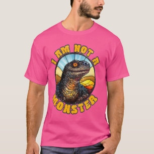 T-shirt Je ne suis pas un Monstre de Gila, Drôle Gila Liza