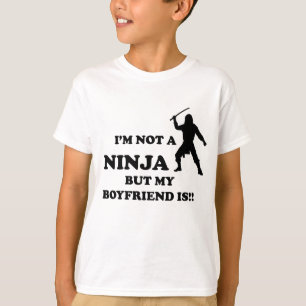 T-shirt Je ne suis pas un Ninja mais mon ami est