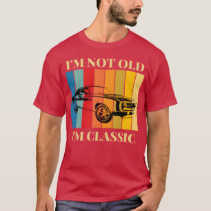 T-shirt Je ne suis pas une fille de vieille voiture