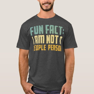 T-shirt Je ne suis pas une personne du peuple