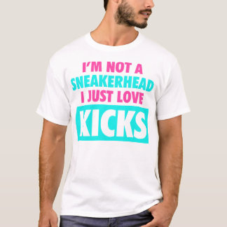 T-shirt Je ne suis pas une plage de sud de Sneakerhead