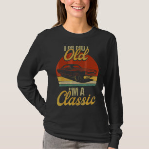 T-shirt Je ne suis pas vieille Je suis classique Graphisme