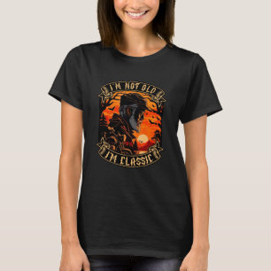 T-shirt Je Ne Suis Pas Vieux Je M Moto Classique Vieux Vél