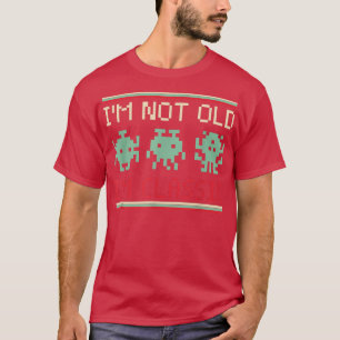 T-shirt Je ne suis pas vieux Je suis classique Jeux Vidéo