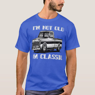 T-shirt Je ne suis pas vieux Je suis classique Retro Vinta