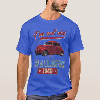 T-shirt Je ne suis pas vieux, je suis un classique 1940 Vi