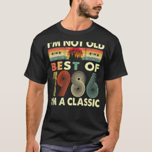 T-shirt Je ne suis pas vieux Je suis un classique Vintage