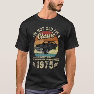 T-shirt Je ne suis pas vieux Je suis un classique Vintage
