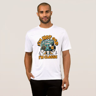 T-shirt Je ne suis pas vieux je suis un homme classique dr