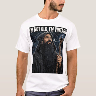 T-shirt Je ne suis pas vieux, je suis vintage