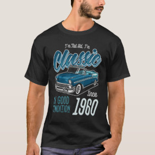 T-shirt Je ne suis pas vieux Je suis Vintage voiture class