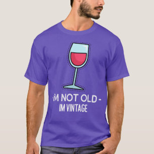 T-shirt Je Ne Suis Pas Vintage