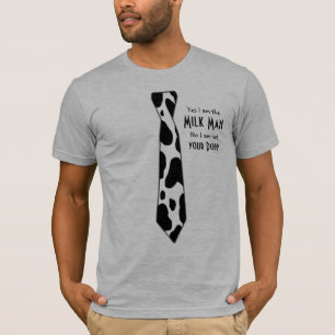 T-shirt Je ne suis pas votre papa ! Cravate drôle de faux