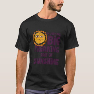T-shirt Je ne suis qu'un grand rayon de Freight de Sunshin