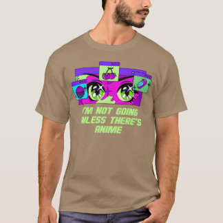 T-shirt Je ne vais pas à moins qu'il y ait une introverti