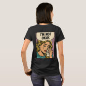 T-shirt “Je ne vais pas bien” (Dos entier)