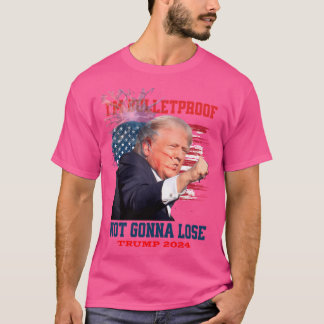 T-shirt Je Ne Vais Pas Perdre Trump 2024 À L'Épreuve