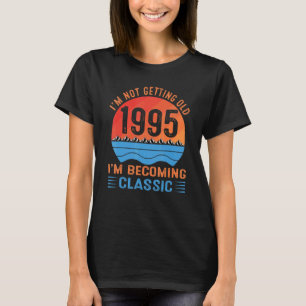 T-shirt Je ne vieillis pas Je deviens classique Vintage 1