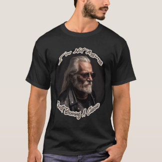 T-shirt Je ne vieillis pas juste en devenant un classique