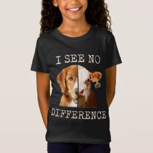 T-Shirt Je Ne Vois Aucune Différence Végétarien Végétarien
