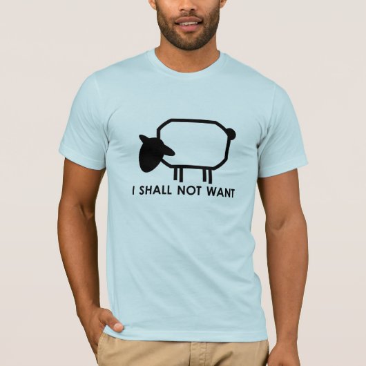 T-shirt Je ne voudrai pas (Devant)