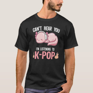 T-shirt Je n'écoute pas toujours K Pop Corée du Sud K Pop