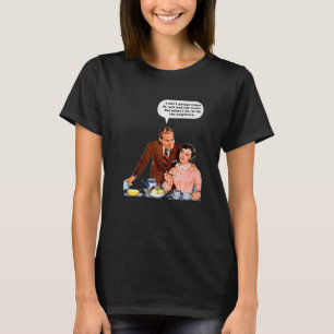 T-shirt Je n'écoute pas toujours le Coupl Rock and Roll Re